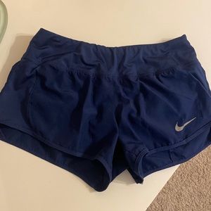 blue nike shorts
